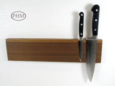 6er Magnet-Messerleiste Nussbaum